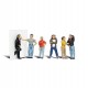 HO Scale Rebels (6 figures)