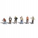 HO Scale Road Crew (6 figures)