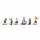 HO Scale Children (6 kids)