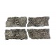 Terrain - Face Ready Rocks (4pcs, 17.7cm-18.4cm x 7.62cm-9.2cm)