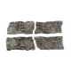Terrain - Face Ready Rocks (4pcs, 17.7cm-18.4cm x 7.62cm-9.2cm)