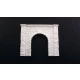 1/87 (HO Scale) Cut Stone Single Portal