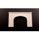 1/87 (HO Scale) Cut Stone Double Portal