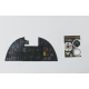 1/24 Hawker Hurricane Mk.II Instrument Panel for Trumpeter kit