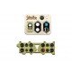1/24 Mitsubishi A6M2 Zero (Nakajima Green) Instrument Panel for Trumpeter kit