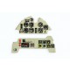 1/48 Messerschmitt Bf 109B Instrument Panel for Classic Airframe/Special Hobby