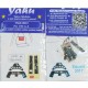 1/48 Fw-190A-3 Instrument Panel for Eduard kits