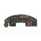 1/72 Avro Lancaster Instrument Panel for Airfix/Revell kits