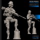 1/24 (75mm Scale) Fantasy US SEAL Assault Team Female Sniper