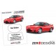 1/24 Mazda RX-7 FD3S Window Pre-Cut Painting Masks for Tamiya kits