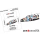 1/24 BMW Z4 GT3 Window Pre-Cut Painting Masks for Fujimi kits