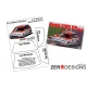 1/24 Honda Civic EF9 Window Pre-Cut Painting Masks for Beemax kits