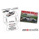 1/24 Porsche Kremer 935 K2 Window Pre-Cut Painting Masks for Beemax kits