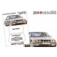 1/24 BMW M5 Window Pre-Cut Painting Masks for Fujimi kits