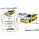 1/24 Opel Astra V8 Coupe Pre Cut Window Painting Masks for Tamiya kits
