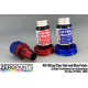 AN Fitting (Hose Joints/Ends) Clear Red and Blue Paints 2x30ml