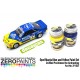 Opel Manta - Blue and Yellow Paint Set 2x30ml for Decalcas DCL-DEC017