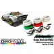 Alitalia (Lancia) Green, Red and White Paint Set (3 x 30ml)