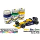 Benetton B190B (1991 Livery) Yellow, Blue, Green Paint Set (3 x 30ml)