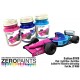 Brabham BT60B Pink - Dark Blue - Light Blue Paint Set 3x30ml