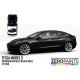 Tesla Paint - Model 3 Obsidian Metallic Black (30ml)