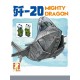 Egg Plane DJ J-20 Mighty Dragon with PLAAF Pilot