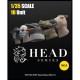 1/35 Head Series Vol.1 - Masked Head (10pcs)
