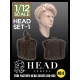 1/12 Head Series #1 Head & Bags for Tamiya Street Rider kits