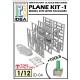 Aircraft/Spaceship Model Kits w/Packages for 1/12 Figures #Plane Kit-1