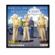 1/48 US Navy Aircraft Carrier Crews & Pilots "Normal Pose" (11 Figures)