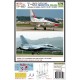 1/72 T-50 Golden Eagle Test Ver. 003 004 Conversion and Decal set for Academy kit