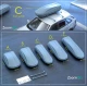 1/24 Touring Roof Box (C) for Civilian Car