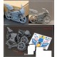 1/12 Little Bullet Bicycle Set A (Star Wheels) Full 3D-printed kit