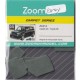 1/24 Toyota bB #Grey Carpet set for Tamiya kit