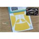 1/24 Nissan Skyline GTR Window and Light Painting Masks for Tamiya kit