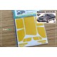 1/24 Mercedes-Benz 600 Sel (W140) Window and Light Painting Masks for Tamiya kit