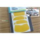 1/24 Mercedes-Benz SLK Window and Light Painting Masks for Tamiya kit