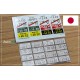 1/24 -1/25 Japan License Plate (decal and PE)