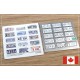 1/24 - 1/25 Canada License Plates (10 provinces and 3 territory) Decal and PE