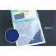 1/18 - 1/25 Blue Carbon Fiber Decal Twill Weave (110 x 70mm)