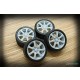 1/24 18'' FD2 TypeR OEM Rim set with Tyres for FD2/EP3/DC5/CR-Z