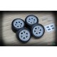1/24 17'' SSR Racing Rim set with Tyres for Tamiya Macau GTR R32