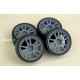 1/24 18'' 5zigen RSD Rim set with Dunlop Direzza03G Tyres