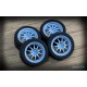 1/24 16' Enkei ES Tarmac Racing Rim set with Tyres for DC2/EG6/EK9