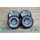 1/24 16'' Rotiform DSC Rim set with Stretch Tyres