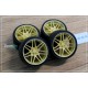 1/24 17'' Forgedstar F14 Rim set with Tyres