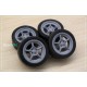 1/24 15'' Mugen RNR Rim set with Tyres
