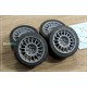 1/24 15'' Oz Racing sport Rim set with Tyres for E46/DC5/306/DC2 Macau Guia