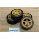 1/24 15'' Rays light gram 57c Rim set with Tyres