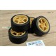 1/24 17'' Rays light gram 57c Rim set with Tyres (Rear deep offset)